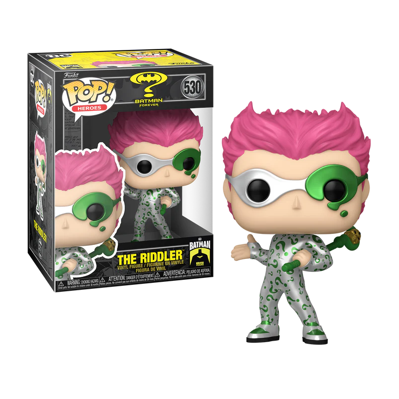 BATMAN FOREVER - POP Movies N° 530 - Le Sphinx (Metallic) BATMAN FOREVER - POP Movies N° 530 - Le Sphinx (Metallic)