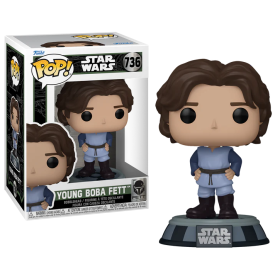 STAR WARS FETT LEGACY - POP Star Wars NÂ° 736 - Boba Fett (Jeune)