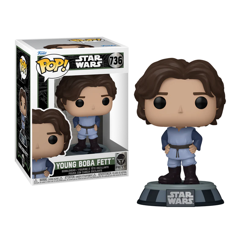 STAR WARS FETT LEGACY - POP Star Wars N° 736 - Boba Fett (Jeune) STAR WARS FETT LEGACY - POP Star Wars N° 736 - Boba Fett (Jeune)