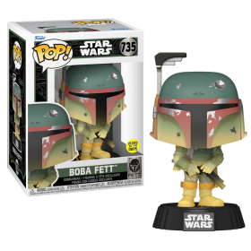 STAR WARS FETT LEGACY - POP Star Wars NÂ° 735 - Boba Fett (GITD)
