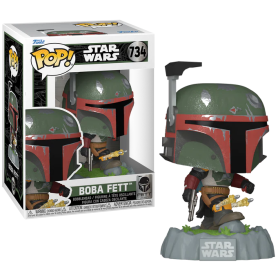 STAR WARS FETT LEGACY - POP Star Wars NÂ° 734 - Boba Fett avec Rockets