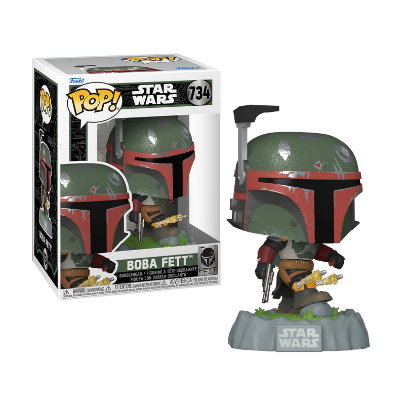 STAR WARS FETT LEGACY - POP Star Wars N° 734 - Boba Fett avec Rockets STAR WARS FETT LEGACY - POP Star Wars N° 734 - Boba Fett avec Rockets