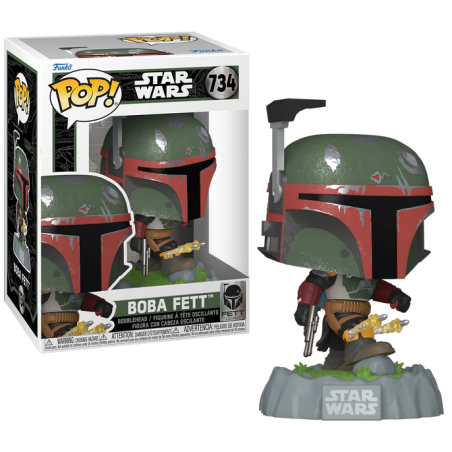 STAR WARS FETT LEGACY - POP Star Wars NÂ° 734 - Boba Fett avec Rockets