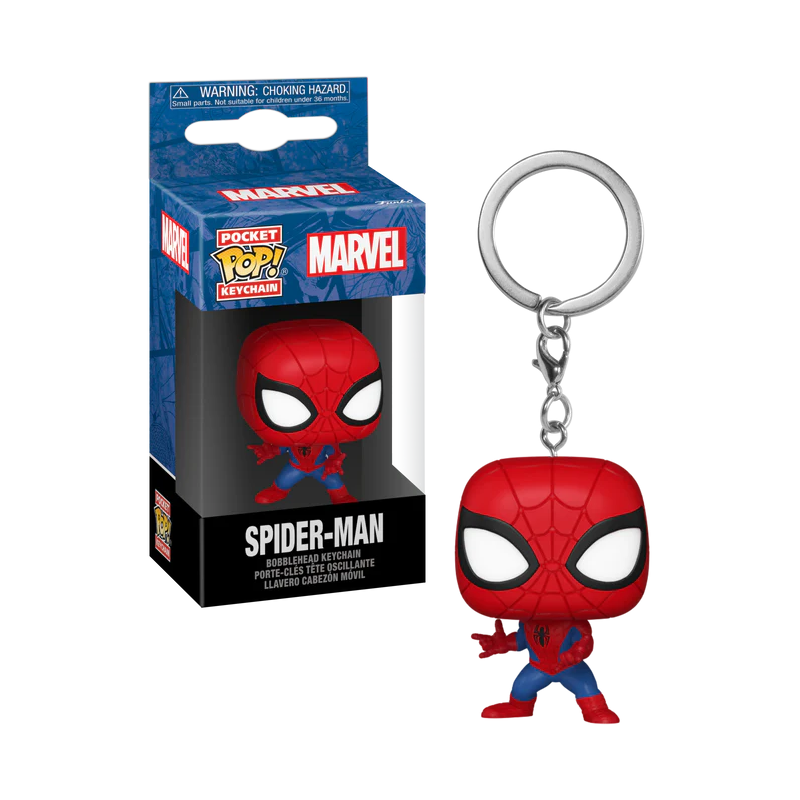 MARVEL NEW CLASSICS - Pocket Pop Keychains - Spider-Man MARVEL NEW CLASSICS - Pocket Pop Keychains - Spider-Man