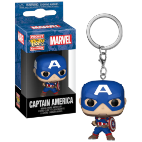 MARVEL NEW CLASSICS - Pocket Pop Keychains - Captain America