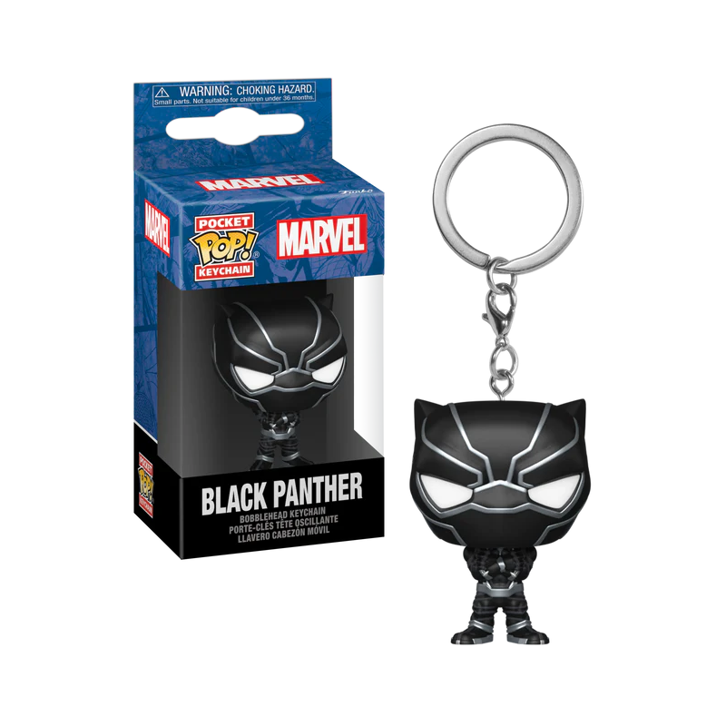 MARVEL NEW CLASSICS - Pocket Pop Keychains - Black Panther MARVEL NEW CLASSICS - Pocket Pop Keychains - Black Panther