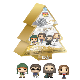 HARRY POTTER - Pocket Pop 4 Pack - Tree Holiday