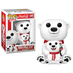 COCA-COLA - POP & Buddy NÂ° 241 - Ours polaire Coca-Cola avec Ourson
