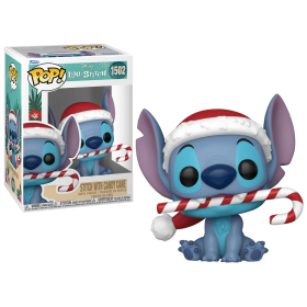 LILO & STITCH - POP Disney NÂ° 1502 - Stitch avec canne en sucre d'orge