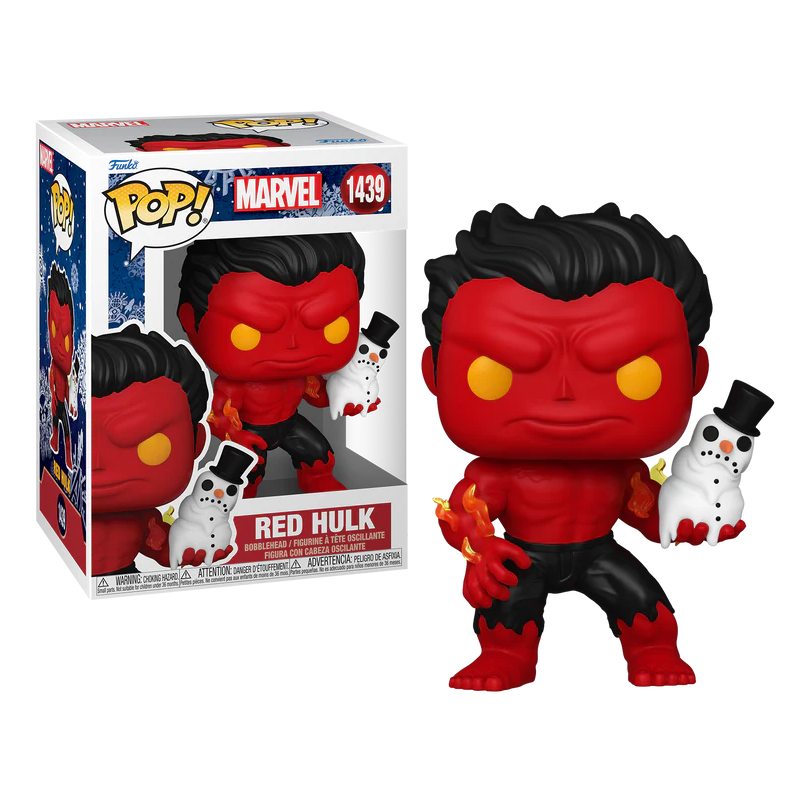 HOLIDAY '24 - POP Marvel N° 1439 - Red Hulk HOLIDAY '24 - POP Marvel N° 1439 - Red Hulk