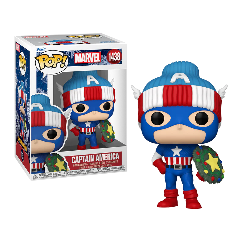 HOLIDAY '24 - POP Marvel N° 1438 - Captain America HOLIDAY '24 - POP Marvel N° 1438 - Captain America