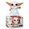 MANDALORIAN HOLIDAY - POP Star Wars NÂ° 748 - Grogu (Bonhomme de neige)