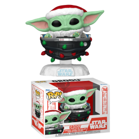 MANDALORIAN HOLIDAY - POP Star Wars NÂ° 746 - Grogu
