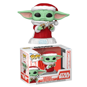 MANDALORIAN HOLIDAY - POP Star Wars NÂ° 747 - Grogu (Santa)