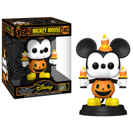 DISNEY - POP Super NÂ° 1493 - Mickey Halloween (Lights up !)