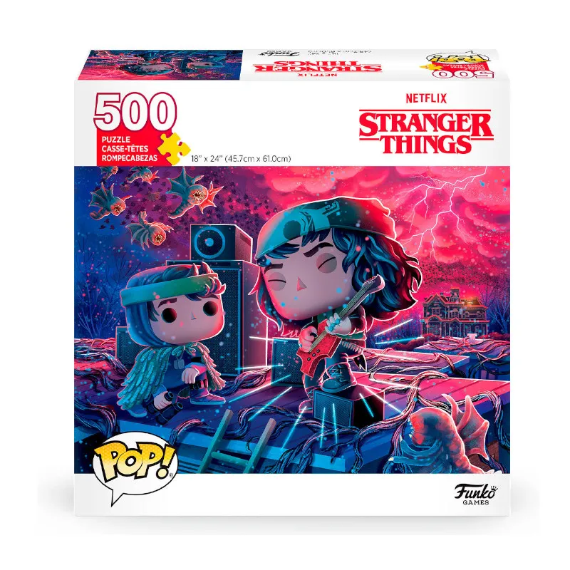 STRANGER THINGS - Eddie & Dustin - POP Puzzles STRANGER THINGS - Eddie & Dustin - POP Puzzles