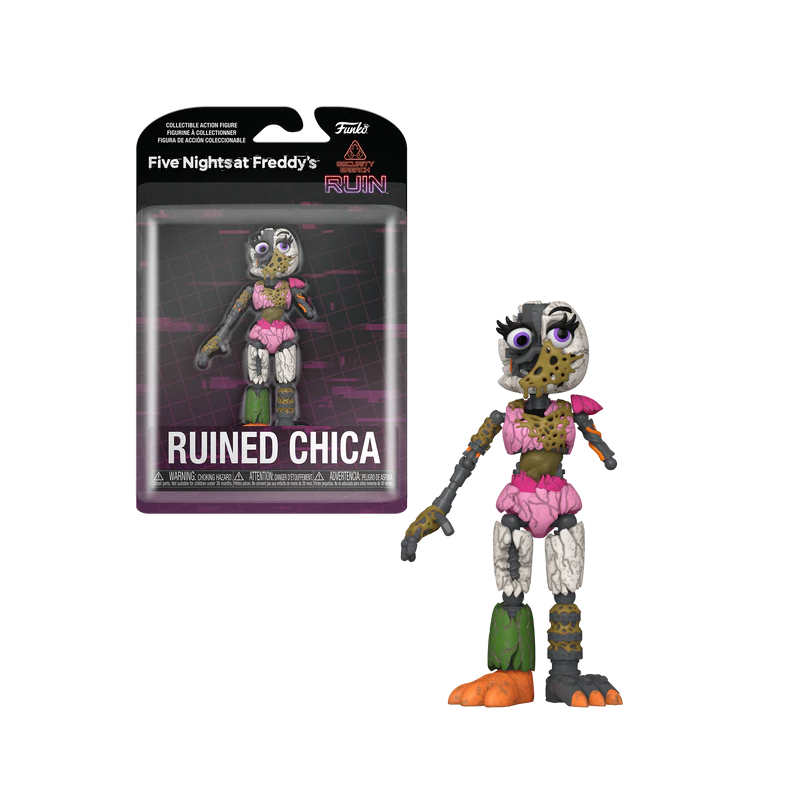 FIVE NIGHTS AT FREDDY'S - Ruined Chica - Action Figure POP FIVE NIGHTS AT FREDDY'S - Ruined Chica - Action Figure POP