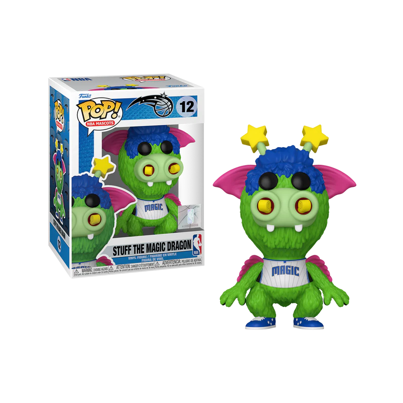ORLANDO MAGIC - POP NBA Mascots N° 12 - Stuff the Magic Dragon ORLANDO MAGIC - POP NBA Mascots N° 12 - Stuff the Magic Dragon