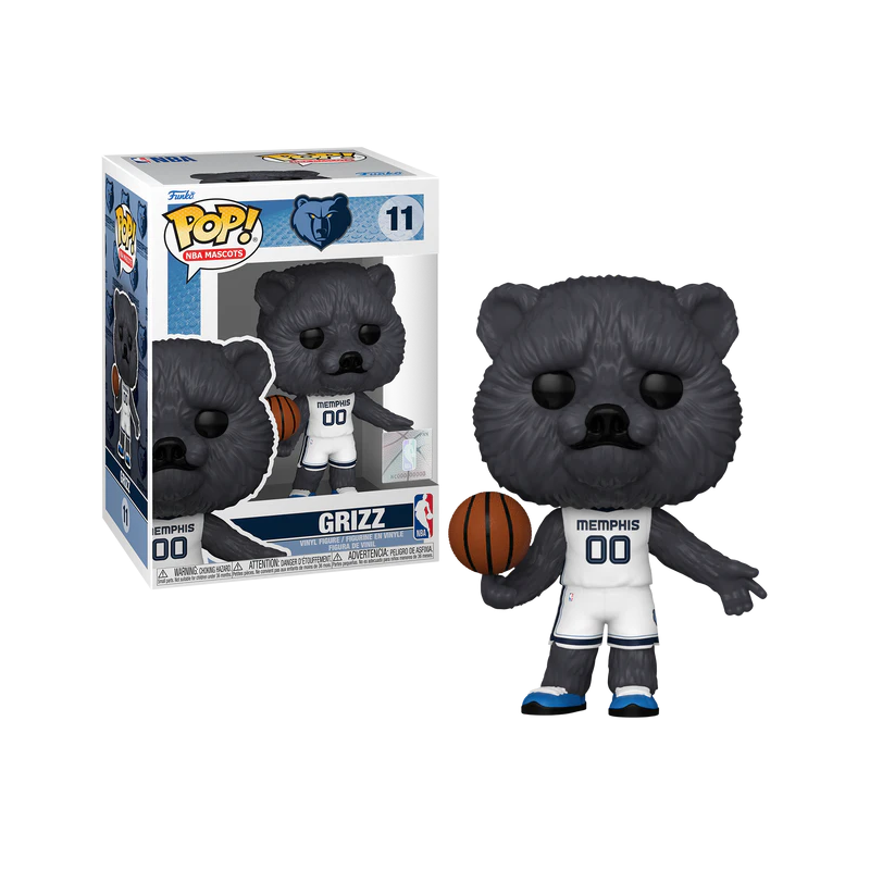 MEMPHIS GRIZZLIES - POP NBA Mascots N° 11 - Grizz MEMPHIS GRIZZLIES - POP NBA Mascots N° 11 - Grizz