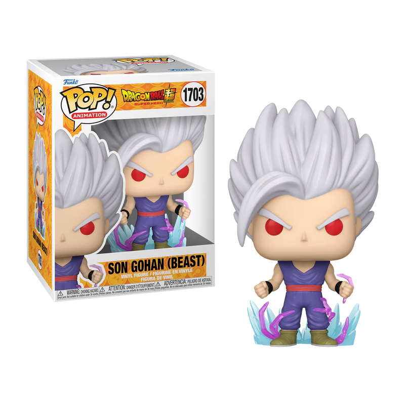 DBS SUPER HERO - POP Animation N° 1703 - Gohan Beast avec Chase (GITD) DBS SUPER HERO - POP Animation N° 1703 - Gohan Beast avec Chase (GITD)