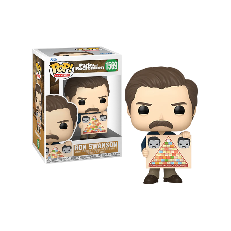 PARKS & RECREATIONS - POP TV N° 1569 - Ron Swanson PARKS & RECREATIONS - POP TV N° 1569 - Ron Swanson