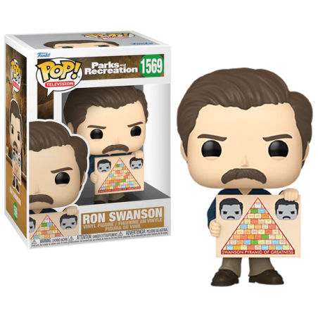 PARKS & RECREATIONS - POP TV NÂ° 1569 - Ron Swanson
