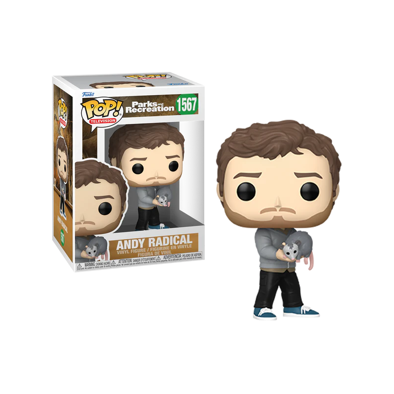PARKS & RECREATIONS - POP TV N° 1567 - Andy Radical PARKS & RECREATIONS - POP TV N° 1567 - Andy Radical