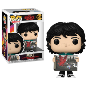 STRANGER THINGS - POP TV NÂ° 1539 - Mike avec Peinture de Will