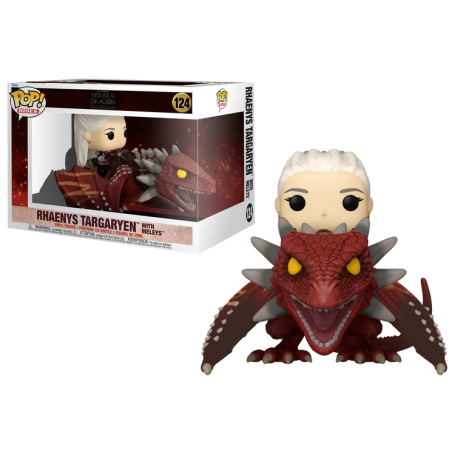 HOUSE OF THE DRAGON - POP Ride DLX NÂ° 124 - Rhaenys avec Meleys