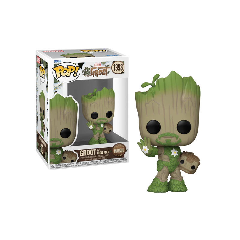 WE ARE GROOT - POP Marvel N° 1393 - Iron Man WE ARE GROOT - POP Marvel N° 1393 - Iron Man
