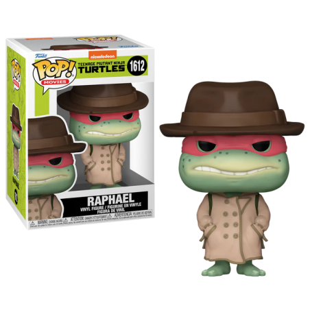 LES TORTUES NINJAS - POP Movie NÂ° 1612 - Raphael avec veste & Chapeau