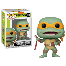 LES TORTUES NINJAS - POP Movie NÂ°1611 -Michelangelo Nunchucks Saucisse