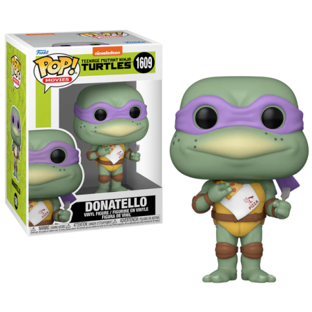 LES TORTUES NINJAS - POP Movie NÂ° 1609 - Donatello avec Pizza