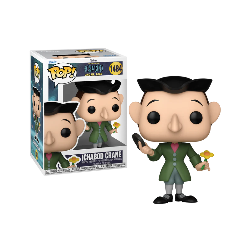 LE CRAPAUD ET LE MAITRE D'ECOLE - POP Disney N° 1484- Ichabod Crane LE CRAPAUD ET LE MAITRE D'ECOLE - POP Disney N° 1484- Ichabod Crane
