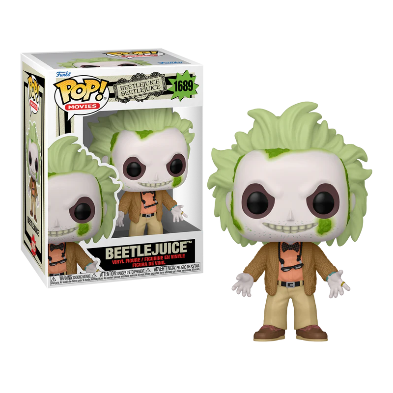 BEETLEJUICE 2 - POP Movies N° 1689 - Beetlejuice avec Chase BEETLEJUICE 2 - POP Movies N° 1689 - Beetlejuice avec Chase