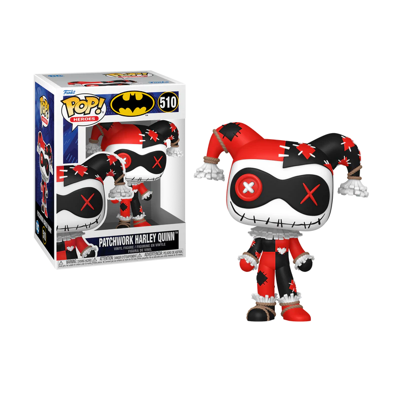 DC PATCHWORK - POP Heroes N° 510 - Harley DC PATCHWORK - POP Heroes N° 510 - Harley