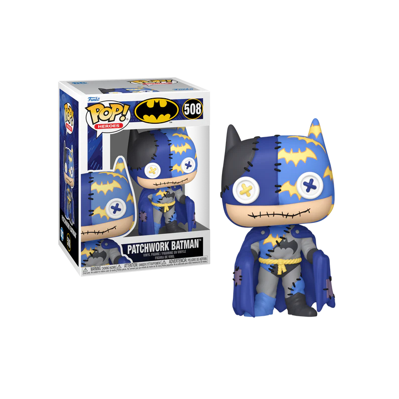 DC PATCHWORK - POP Heroes N° 508 - Batman DC PATCHWORK - POP Heroes N° 508 - Batman