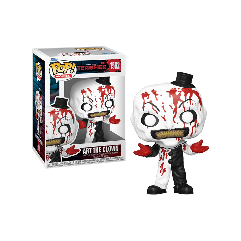 TERRIFIER - POP Movies N° 1592 - Art the Clown (Bloody) TERRIFIER - POP Movies N° 1592 - Art the Clown (Bloody)