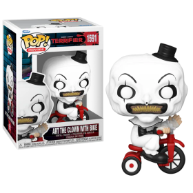 TERRIFIER - POP Movies NÂ° 1591 - Art the Clown avec VÃƒÂ©lo