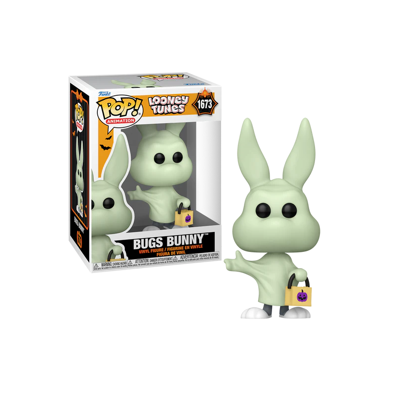 LOONEY TUNES HALLOWEEN - POP Animation N° 1673 - Bugs Bunny (Fantome) LOONEY TUNES HALLOWEEN - POP Animation N° 1673 - Bugs Bunny (Fantome)