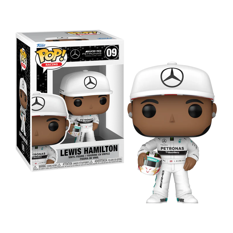 RACING - POP Racing N° 09 - Lewis Hamilton avec casque RACING - POP Racing N° 09 - Lewis Hamilton avec casque