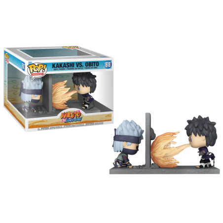 NARUTO SHIPPUDEN - POP Moment NÂ° 1618 - Kakashi VS Obito