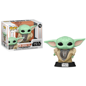 THE MANDALORIAN - POP Star Wars NÂ° 712 - Grogu (Armure)