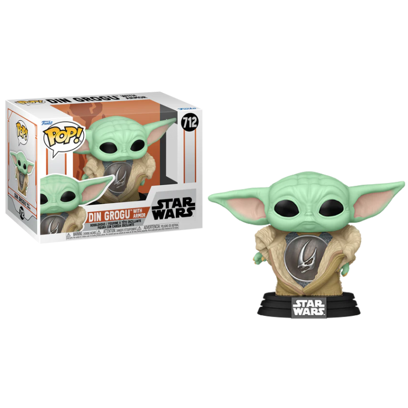 THE MANDALORIAN - POP Star Wars N° 712 - Grogu (Armure) THE MANDALORIAN - POP Star Wars N° 712 - Grogu (Armure)