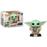 THE MANDALORIAN - POP Star Wars NÂ° 712 - Grogu (Armure)