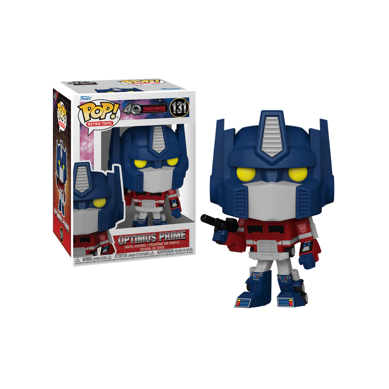 TRANSFORMERS G1 - POP Retro Toys N° 131 - Optimus Prime TRANSFORMERS G1 - POP Retro Toys N° 131 - Optimus Prime