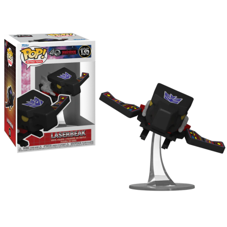 TRANSFORMERS G1 - POP Retro Toys NÂ° 135 - Laserbeak avec Chase