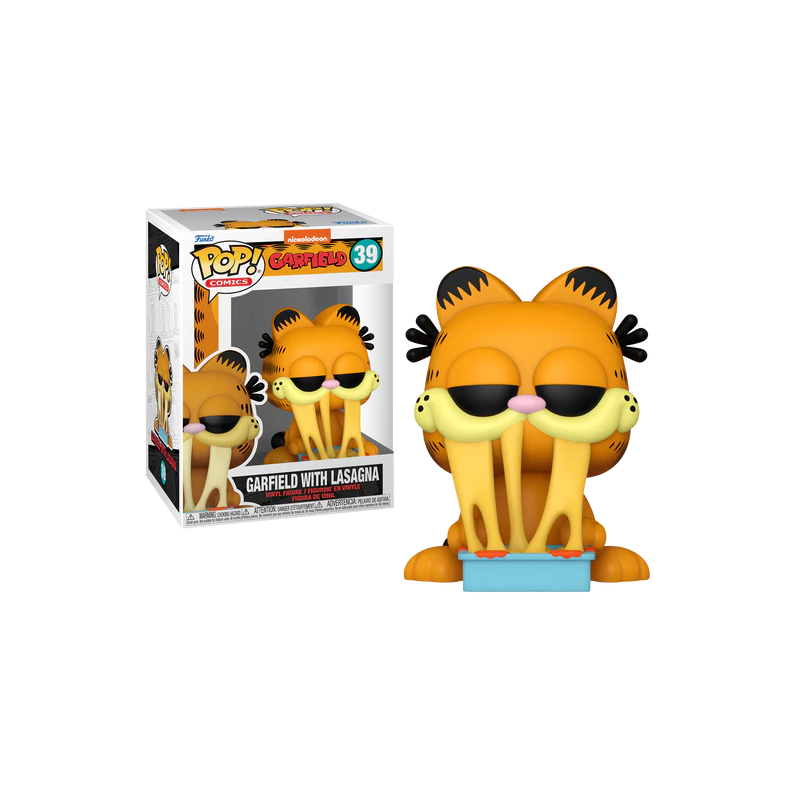 GARFIELD - POP Comics N° 39 - Garfield avec Plat de lasagne GARFIELD - POP Comics N° 39 - Garfield avec Plat de lasagne