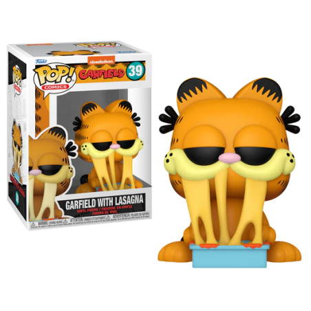GARFIELD - POP Comics NÂ° 39 - Garfield avec Plat de lasagne
