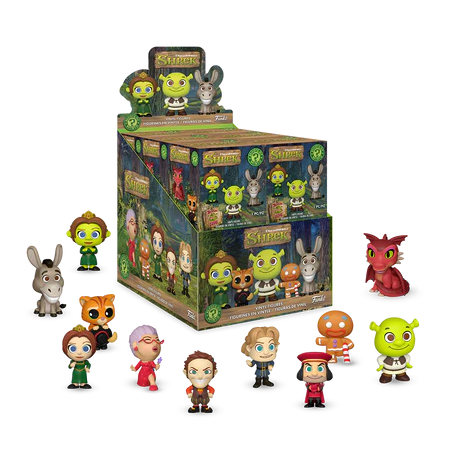 DREAMWORK 30EME ANNIV. - Shrek -Mystery Minis (BOX 12 Figurines)